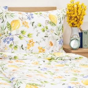 Lenjerie de pat din bumbac 4Home Lemon Delight,220 x 200 cm, 2 buc 70 x 90 cm, 220 x 200 cm, 2 buc. 70 x 90 cm