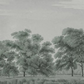 Fototapet, Whispering Forest, Blue, Rebel Walls