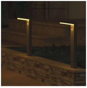 Lampă LED solară cu senzor LED/4,4W/3,7V 2200 mAh IP44