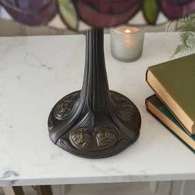 Endon 64177 - Lampă de masă Tiffany HUTCHINSON 1xE27/60W/230V, Ø 40 cm