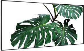 Klarstein Wonderwall Air Art Smart, încălzitor cu infraroșu, frunză verde, 120 x 60 cm, 700 W