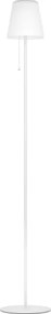 Eglo 901902 - Lampă solară de podea SCORDIANO LED/2,3W/3,7V 1800mAh IP44 albă