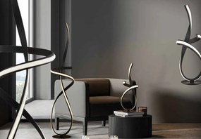 Lampa de masa LED design modern Belle negru