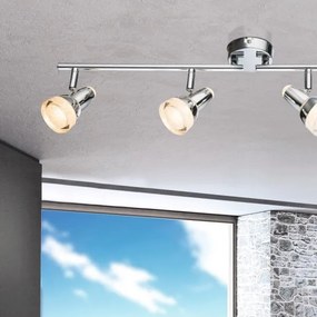 Spot LED ALASKA 4xLED/4W/230V crom lucios Globo 56134-4