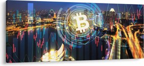 Tablou - Orașul investițiilor (120x50 cm)