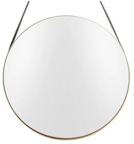 Mirror Balanced round gold rim