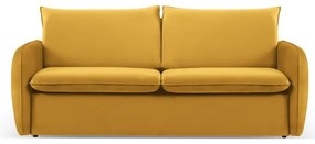 Canapea extensibila Vienna 3 locuri catifea L214 cm