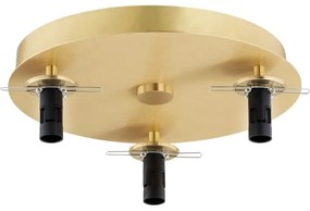 Plafonieră Argon 6290 FABIO 3xE14/7W/230V auriu