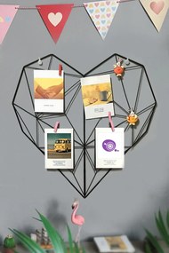 Panou foto metal, Love Homs, 50 x 45 cm, negru