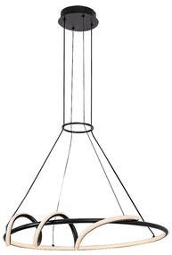 Lustra LED suspendata cu telecomanda Menazi