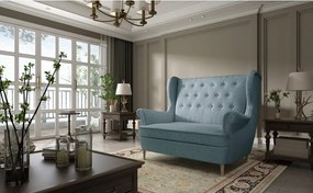 Canapea albastră 150 cm Aros – ELTAP