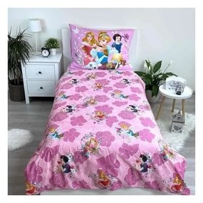 Lenjerie de pat pentru copii din bumbac pentru pat de o persoană 140x200 cm Princess – Jerry Fabrics