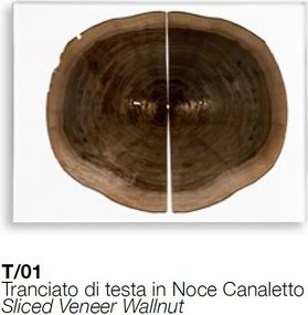 Masuta LUX design Glass-Wood FORESTA H-31cm, brass 7511923.70