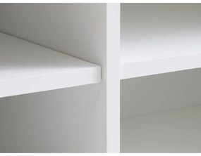 Comodă TV albă 180x56x45 cm Nola – Unique Furniture