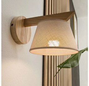 Aplica de perete ANTONIO 1xE14/40W/230V stejar