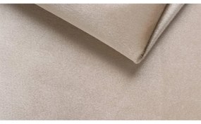 Canapea bej cu tapițerie din catifea 185 cm Chelsea – Ropez