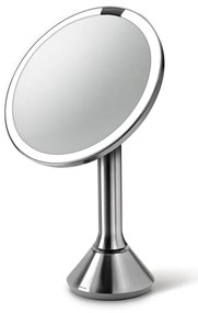 Oglindă cosmetică (5x) cu led/de mărire ø 20 cm Sensor – simplehuman