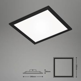 Plafonieră LED SIMPLE LED/12W/230V Briloner 7191-015