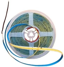 Bandă LED COB – 320 LED/m, 11 W/m, Lumină Caldă 3000 K, 10 m – 220 V 💡