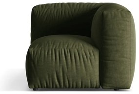 Modul pentru canapea modulară verde (cu colț variabil) Martina – Micadoni Home