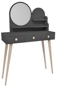 Măsuță de cosmetică Ruges Anthracite