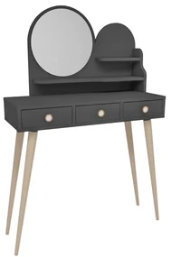 Măsuță de cosmetică Ruges Anthracite