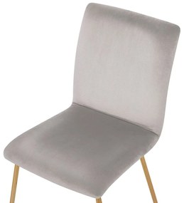 Set 2 buc. scaune pentru sufragerie Rundo (gri). 1010067