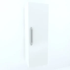 Armonia Suspendat vertical cu 1 usa cu maner front MDF Alb Mat