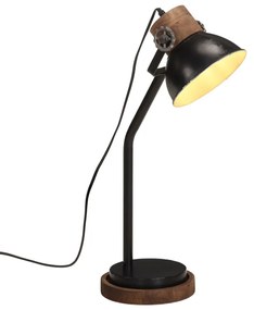vidaXL Lampă de birou 25 W, negru, 18x18x60 cm, E27