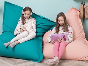 Husă pentru fotoliu puf 140 x 180 cm Fiamma (roz). 1079026