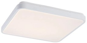 Plafoniera LED baie IP44 Alenzo 42x42cm alb