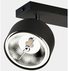 Spot ALTEA 2xAR111 GU10/50W/230V negru