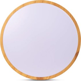 Plafoniera LED Erste Woody 35W 400x65mm, Design Rustic Modern, 3CCT 3000K-6000K Reglabila, Lumina Ambientala Inteligenta pentru Living si Dormitor