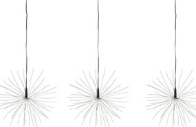 Decorațiune luminoasă neagră ø 25 cm Meteor – Markslöjd