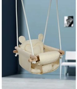 Leagăn textil pentru copii 2Kids Toys crem/bej