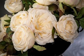 Aranjament floral mediu design LUX ENGLISH ROSES