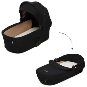 Cărucior de copii combinat 2 în 1 KINDERKRAFT NEA 2 Midnight black