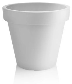 Jardinieră Gardenico Metro Twist 'n' Roll, alb,39 x 35,5 cm, 39 cm