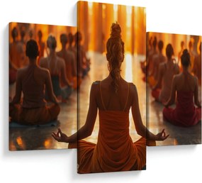 Tablou - Lecții de yoga (90x60 cm)