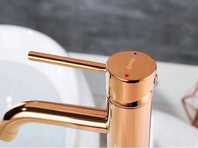 Baterie pentru lavoar Rea Lungo Copper High