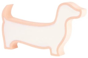 Lampă de birou LED pentru copii DOG LED/12W/230V roz