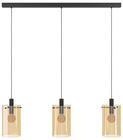 Lustră pe cablu POLVERARA 3xE27/40W/230V Eglo 39539