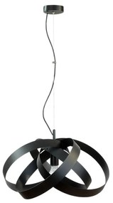 Lustra design modern Flores negru 50cm
