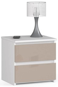 Noptieră Cleania CL2 (cappuccino lucios). 1069903