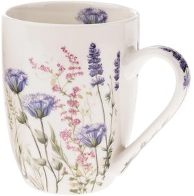 Set cadou cu 2 cani de porțelan „Pajiște de vară”350 ml