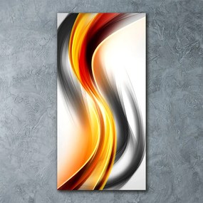 Tablou din Sticlă Valuri abstracte