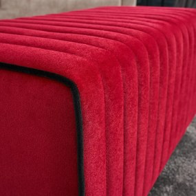 Taburet Mabel Pouf Roșu