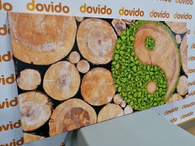 Tablou Yin și Yang într-un design ecologic