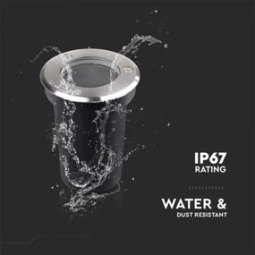 Corp de iluminat exterior 1xGU10/35W/230V IP67, rezistent la apă