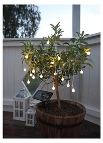 Șirag luminos solar LED Star Trading Balls, 20 becuri, lungime 4,75 m
